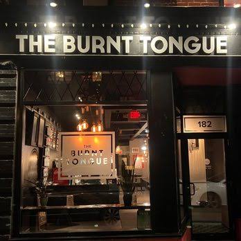 The welcoming entrance to The Burnt Tongue on Locke Street